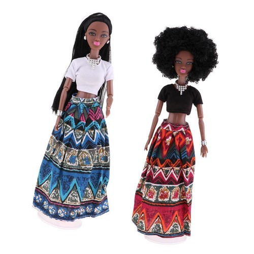 Afrikanische mädchenpuppe - afrikanische,