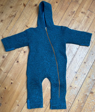 bubble kid Berlin Wollwalkanzug Wolle Anzug Overall Gr 86 92 Herbst Übergang