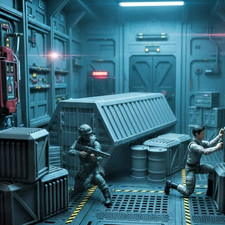 1:18 Scale Container Crates &