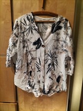 Made in Italy ~ mehr farbige Damen Tunika One Size ~ Maße BS 