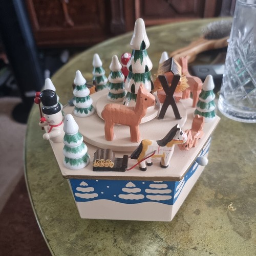 Erzgebirge spieldose tannen - erzgebirge,