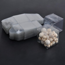 50x Transparente Geschenkboxen