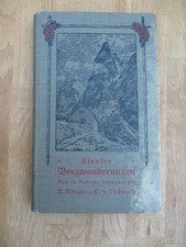 Tiroler Bergwanderungen 1911