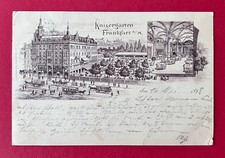 Litho AK FRANKFURT am Main