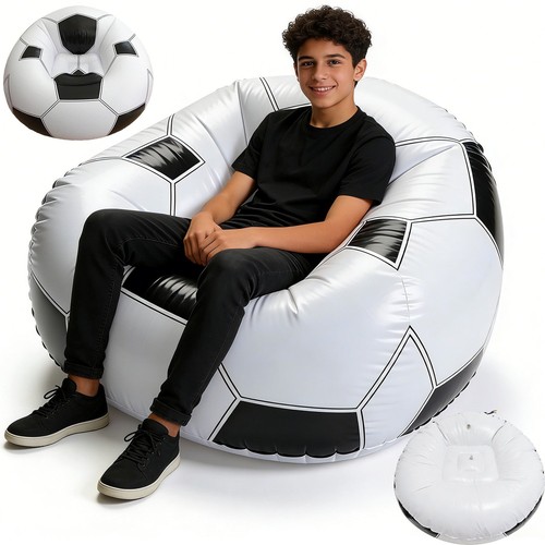 Fußball sitzsack aufblasbarer - fußball,