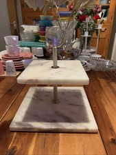 Echt Marmor Servier Platte