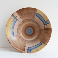 Hildegard Delius Rheinsberg Schale rund Keramik Art Deco handbemalt um 1930