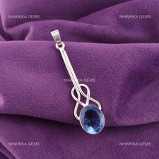 925 Sterlingsilber Oval