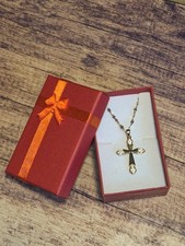 Damen Kette mit Kreuz