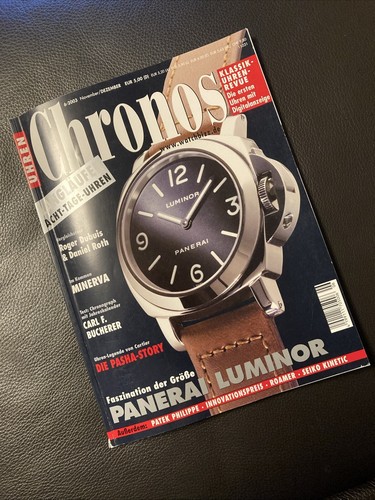 Chronos uhrenmagazin 2003 - uhrenmagazin,