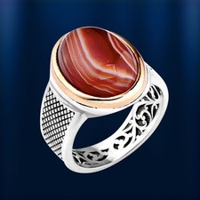 Ring Silberring mit Achat