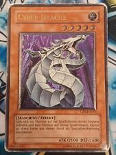 Cyber Drache CRV-DE015 Ultimate Rare Deutsch VG ( Played) YUGIOH