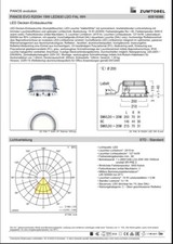 Zumtobel Group LED-Deckeneinbauleuchte PANOS EVO #60816066 IP20 Licht
