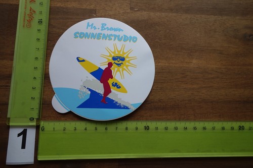 Alter aufkleber sonnenstudio - alter,