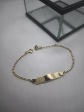 Echt Gold Baby-ID-Armband (14