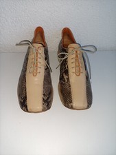 AUDLEY Sneaker Damen Schnürschuhe  Gr.38 Mehrfarbig Leder 