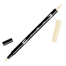 ABT-990 Fasermaler Dual Brush Pen mit zwei Spitzen light sand