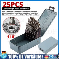 25tlg HSS Spiralbohrer Satz