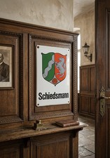 Original Emaille Schiedsmann