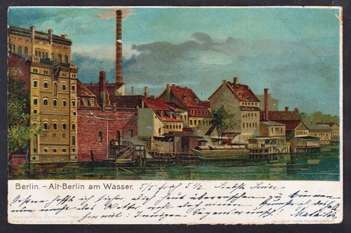 Berlin alt wasser - alt-berlin, am
