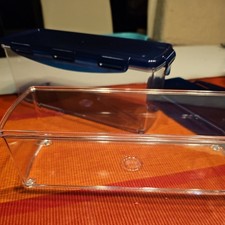 2 x Original Genius Nicer Dicer  PLUS.. .. Vorratbehälter 4 teilig ..Blau