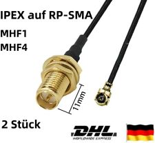 IPEX RP-SMA Kabel IPEX auf SMA Buchse 2xWifi Router Antenne Kabel 20CM MHF1 MHF4