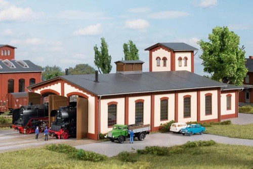 Auhagen lokschuppen mit - auhagen,