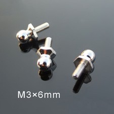 45# Stahl M3*6mm Kugelzapfen