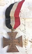 Kriegerverein Preußen Abzeichen Für Gott König & Vaterland 1870/71 