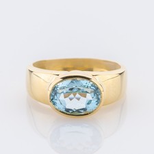 Ring aus 585er Gelbgold mit