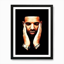 Drake 1 Kunstdruck gerahmt