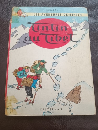 Comic tim und struppi - comic, tibet