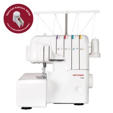GRITZNER 788 Overlock Special Edition: LED Beleuchtung + E-Book mit QR-Code PLUS