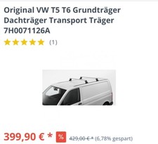 dachträger vw t5 