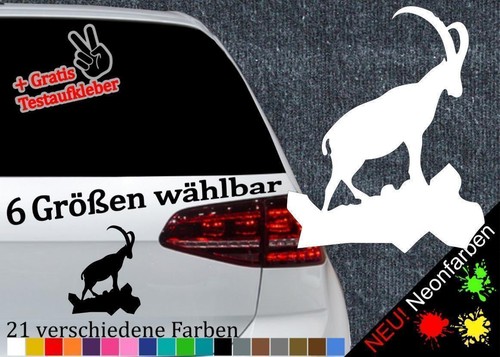 Steinbock aufkleber 6 - steinbock,