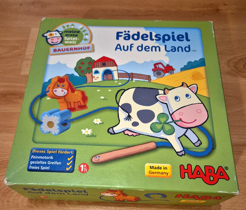 Haba fädelspiel auf dem - haba,