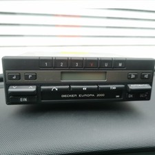 Becker EUROPA 2000 BE 1100 Autoradio f. Mercedes W201 BMW Oldtimer -geprüft -RAR