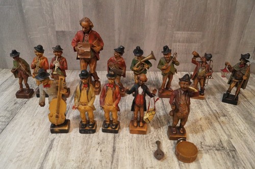 14x musiker figuren kunststoff - musiker,