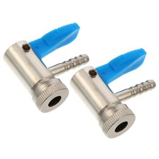  2 Pcs Reifenfüllschlauch Adapter Reifenluft -Chuck Fahrradreifen-Ventiladapter