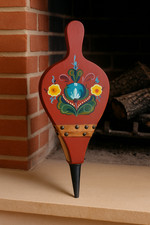 Antiker Blasebalg Handbemalt