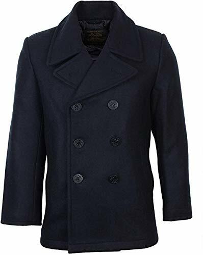Navy wollmantel - navy,