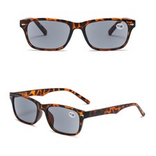 Grau getönte Lesebrille