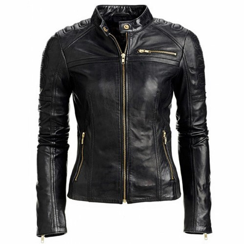 Damen leder jacke - leder,