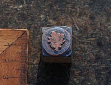 Kupferdruckstock galvano - kupferdruckstock,