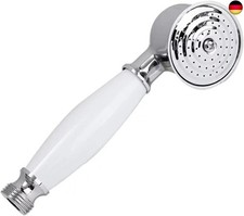 Retro Kupfer Handheld Shower Head Handbrause Brausekopf Duschkopf Silber