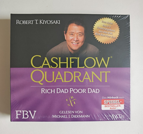 Hörbuch cashflow quadrant - hörbuch, ✨cashflow