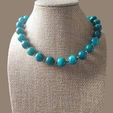 Handmade Halskette Apatit