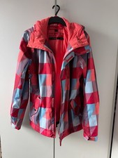 O'Neill Skijacke Damen - Escape series - Gr. M - blau/orange-kariert