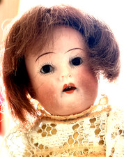 Antike Bisquit- Porzellankopf-