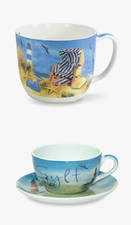 1 Kaffeebecher Strandkorb o